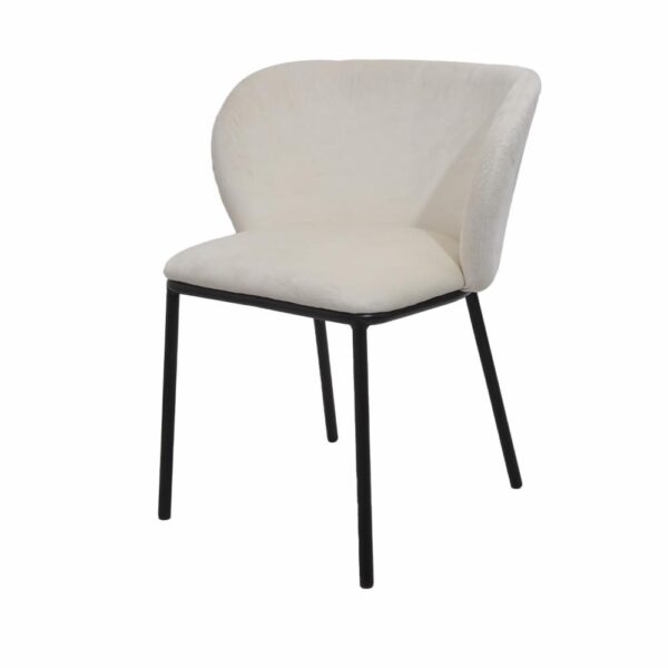 Silla Blanco HY Textil Y Metal - Imagen 2