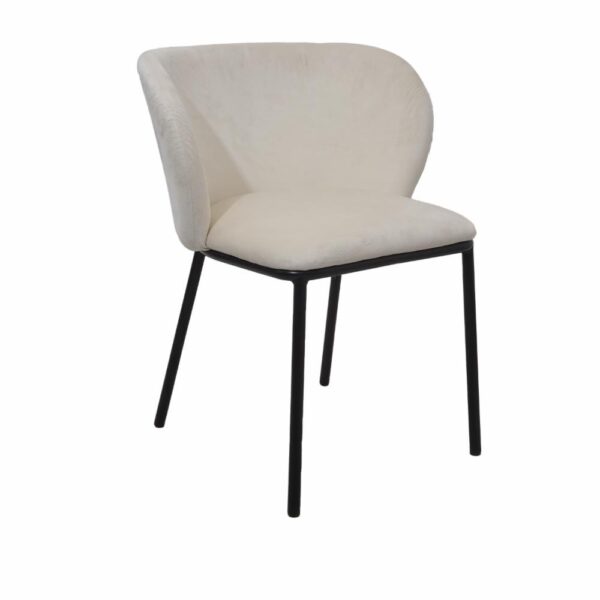 Silla Blanco HY Textil Y Metal - Imagen 3