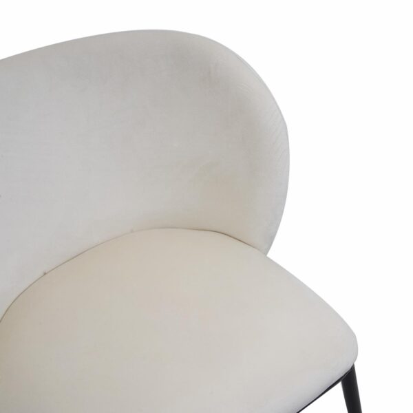 Silla Blanco HY Textil Y Metal - Imagen 5
