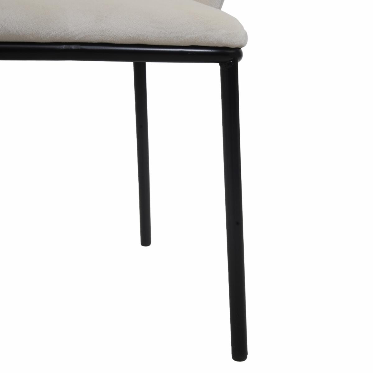 Silla Blanco HY Textil Y Metal