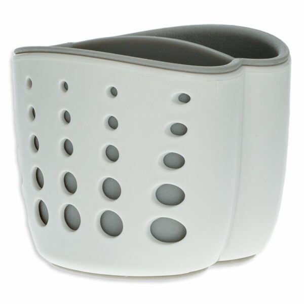Porta Esponja Doble FREE HOME Blanco - Imagen 2