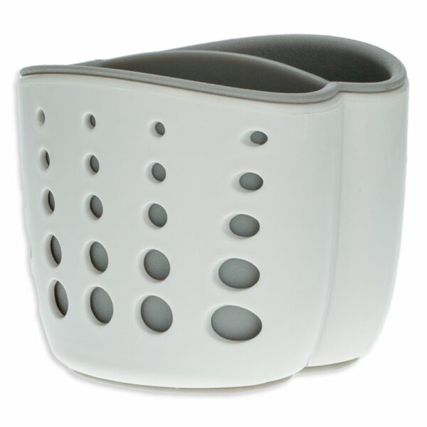 Porta Esponja Doble FREE HOME Blanco - Imagen 2