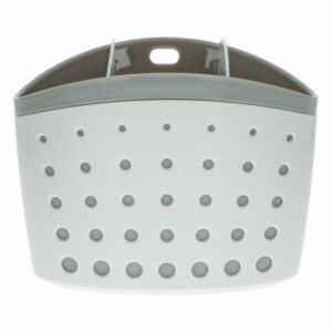 Porta Esponja Doble Con División FREE HOME Blanco