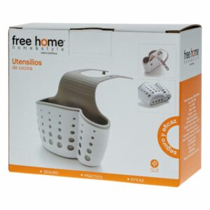 Porta Esponja Colgante FREE HOME Blanco