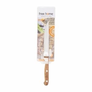 Cuchillo Utilitario Mango Madera FREE HOME 1  Pieza