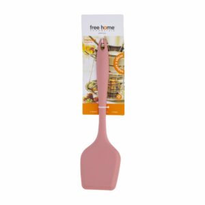 Espátula Silicona Línea New Rosa FREE HOME 1  Pieza