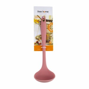 Cuchara De Servir Silicona Línea New Rosa FREE HOME 1  Pieza