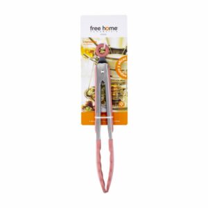 Pinzas De Cocina Silicona Línea New Rosa FREE HOME 9"