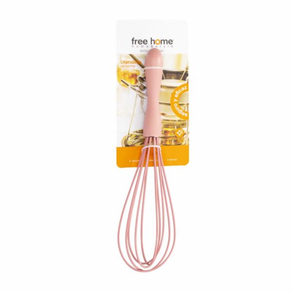 Batidor De Mano Línea Sweet Rosa FREE HOME 8.5"