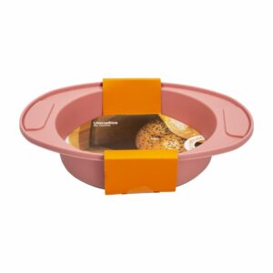 Molde De Silicona Para Pastel  Redondo Sweet Rosa Silicon FREE HOME 29x23x6Cm