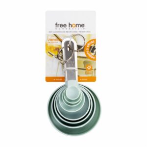 Set Cucharas Medidoras Línea Sweet Menta FREE HOME 8 Piezas