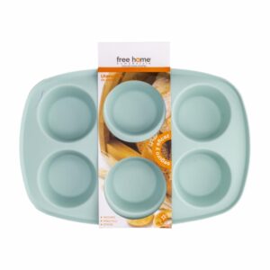 Molde De Silicona Para Pastel  Muffins Sweet Menta Silicon FREE HOME 26x18x5Cm