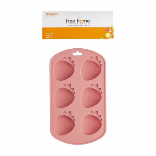 Molde De Silicona Para Chocolate Figuras Cerezas Sweet Menta FREE HOME 18x14x1Cm