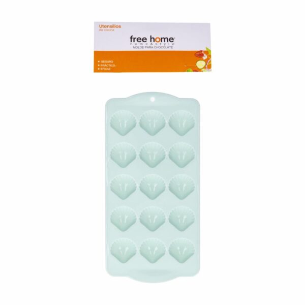 Molde De Silicona Para Chocolate Conchita Sweet Menta Silicon FREE HOME 20x11x1Cm