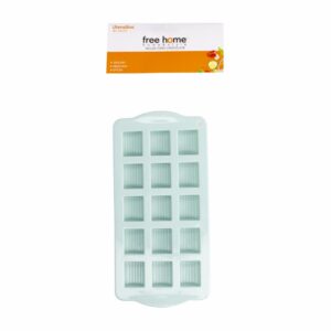 Molde De Silicona Para Chocolate Figuras Rectangulares Sweet Rosa FREE HOME 20x11x1Cm