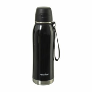 Tomatodo Metálico Térmico Negro FREE HOME 600 Ml