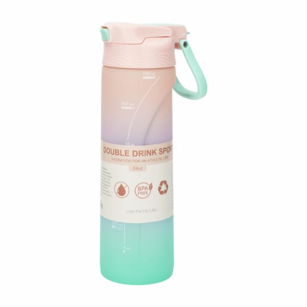 Tomatodo Doble Drink Sport Rosa Menta HY3