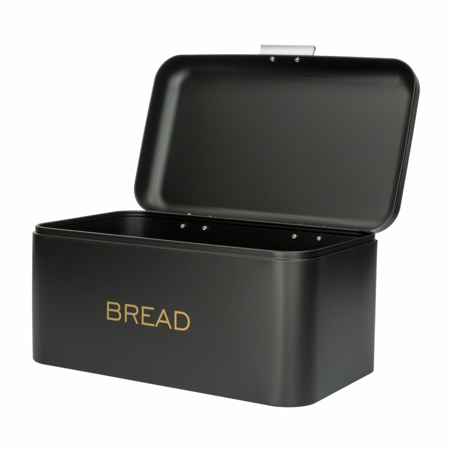 Panera Negra Metálica FREE HOME 34x18x23 Cm
