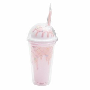 Vaso Diseño Helado Con Sorbete FREE HOME Plástico