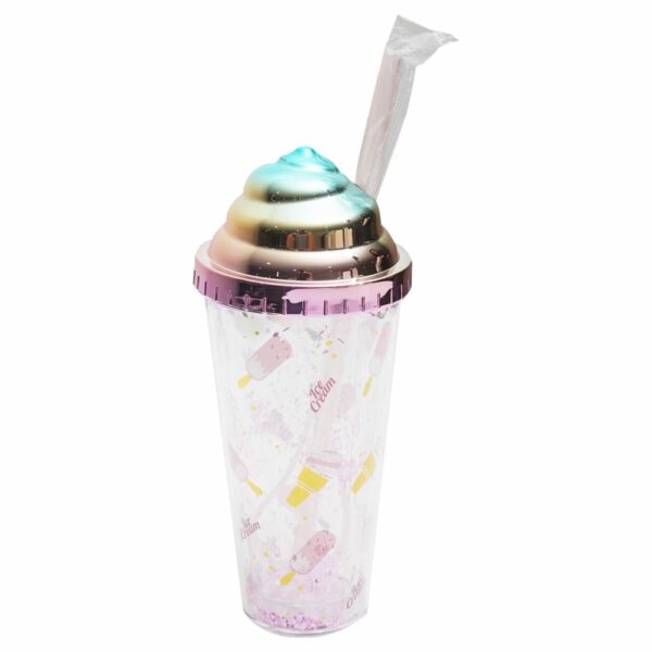 Vaso Diseño Helado Con Sorbete FREE HOME Plástico