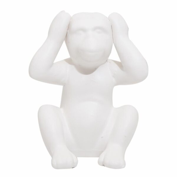 Set Figuras Monos Decorativos FREE HOME 3 Piezas - Imagen 3