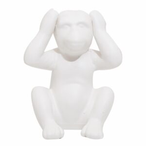 Set Figuras Monos Decorativos FREE HOME 3 Piezas