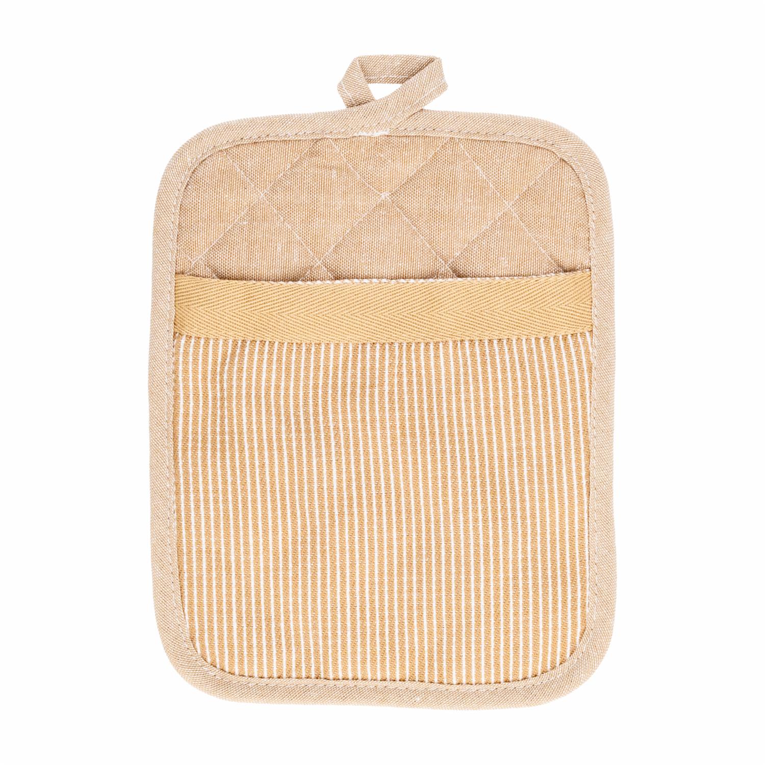 Guante Y Coge Ollas De Cocina Beige FREE HOME X 2 Uds - Imagen 2