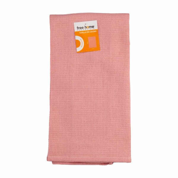 Toalla De Cocina Galleta Rosa FREE HOME 45 X 65 Cm