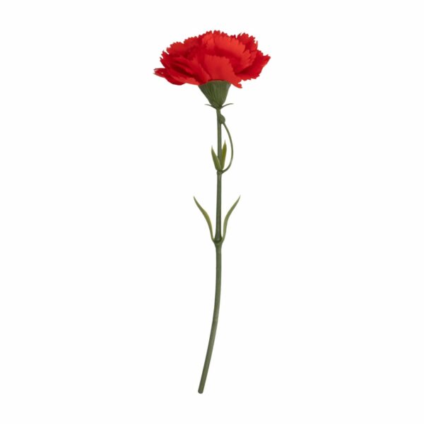 Clavel Roja Artificial FREE HOME 1 Pieza