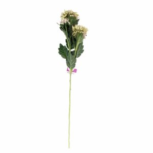 Flor Artificial Crisantemo Verde FREE HOME 1 Pieza