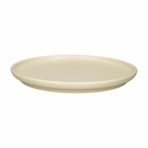 Plato Tendido Nordic Crema Mate KERAMIKA 28 Cm