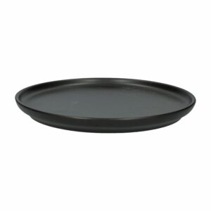 Plato Tendido Nordic Negro Mate KERAMIKA 28 Cm