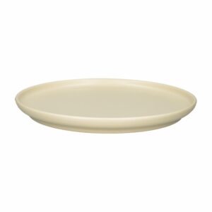 Plato De Postre Nordic Crema Mate KERAMIKA 22 Cm