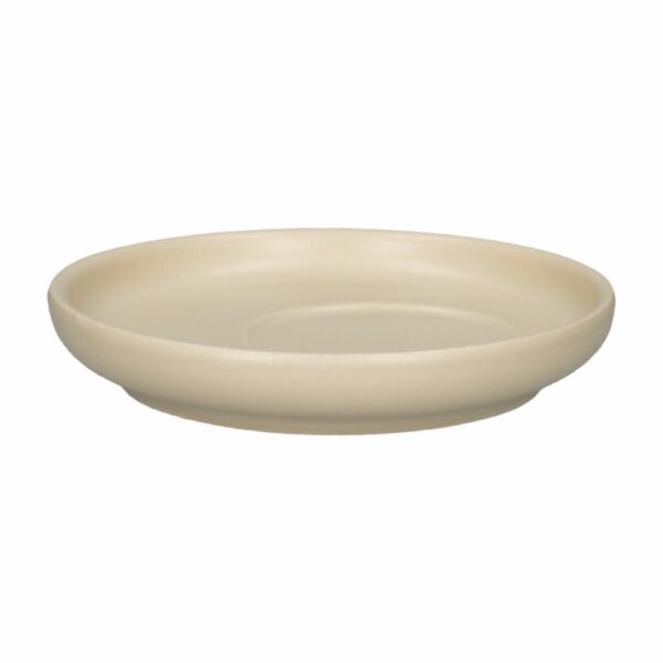Plato Para Café Nordic Crema Mate KERAMIKA 12 Cm