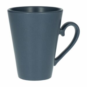 Jarro Konik Azul Mate KERAMIKA 11 Cm