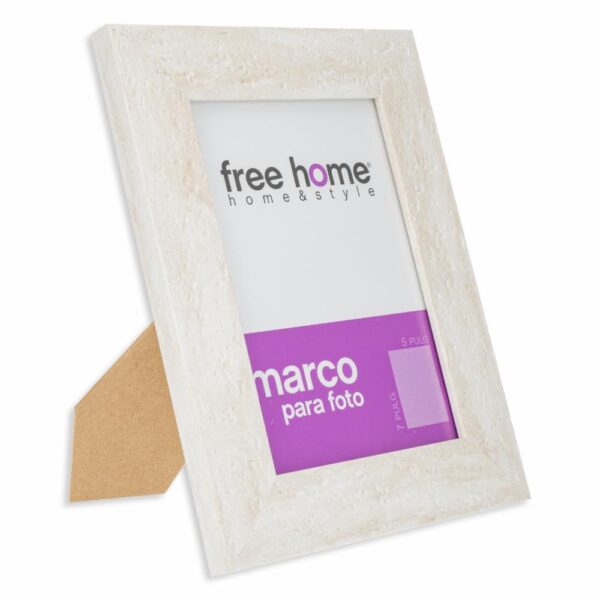 Portarretrato Piedra Gris Claro FREE HOME 5X7" - Imagen 2