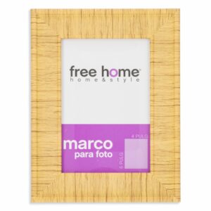 Portarretrato Fibra Natural FREE HOME 4X6"