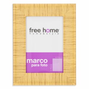 Portarretrato Fibra Natural FREE HOME 4X6"