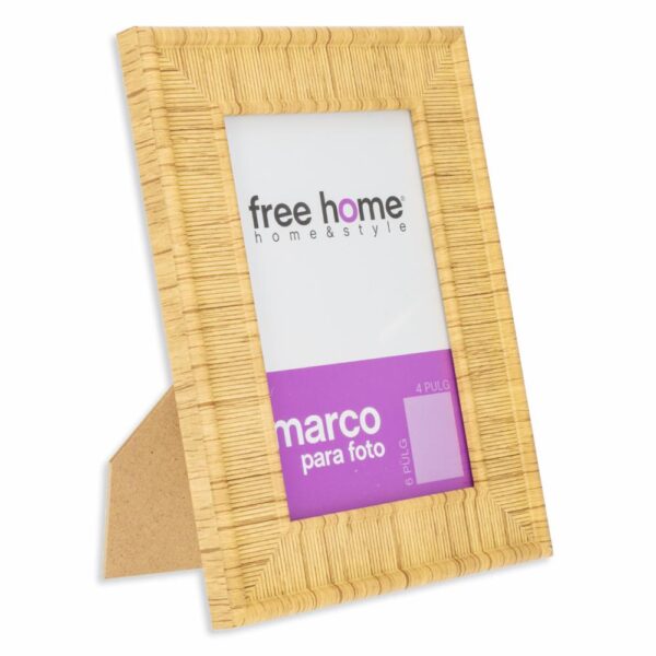 Portarretrato Fibra Natural FREE HOME 4X6" - Imagen 2
