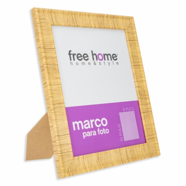 Portarretrato Fibra Natural FREE HOME 8X10" - Imagen 2