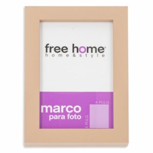 Portarretrato Liso Rosa FREE HOME 4X6"