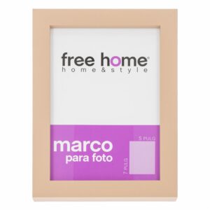 Portarretrato Liso Rosa FREE HOME 5X7"