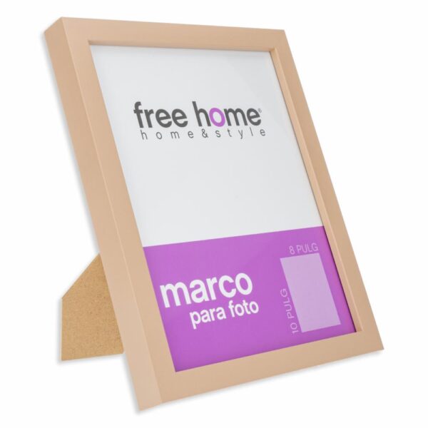 Portarretrato Liso Rosa FREE HOME 8X10" - Imagen 2