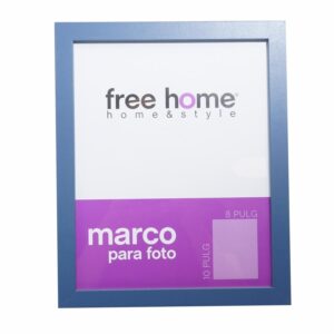 Porta Retrato Marco Liso Azul FREE HOME 8X10"