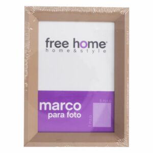Porta Retrato Liso Rosa FREE HOME 5X7"