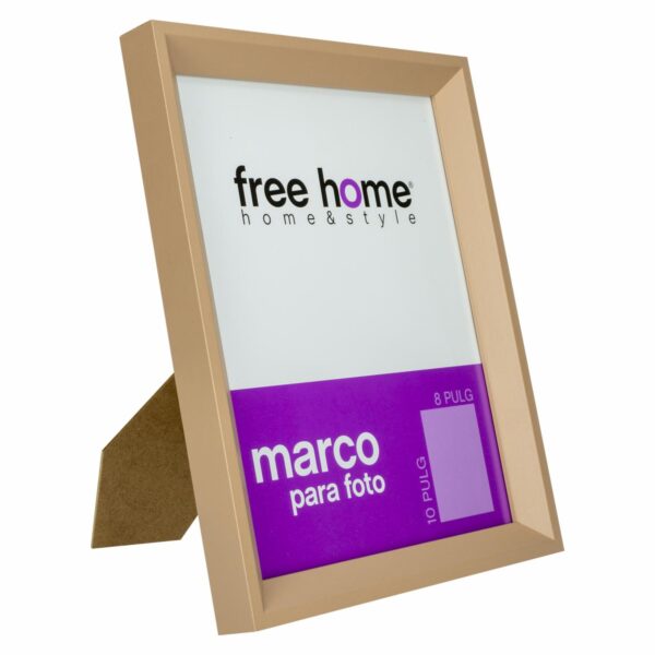 Porta Retrato Liso Rosa FREE HOME 8X10" - Imagen 2
