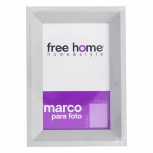 Porta Retrato Liso Aqua FREE HOME 4X6"