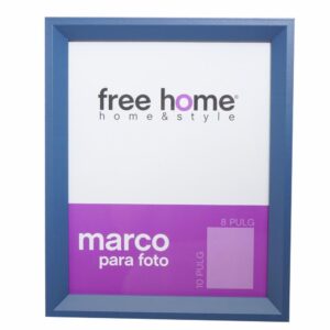 Porta Retrato Marco Liso Azul FREE HOME 8X10"