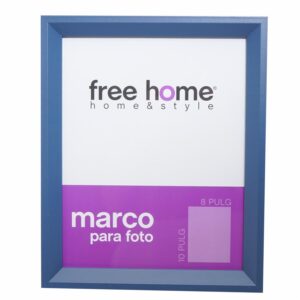 Porta Retrato Marco Liso Azul FREE HOME 8X10"