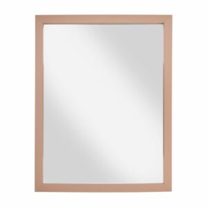 Espejo De Pared Color Palo De Rosa FREE HOME 30X40 Cm